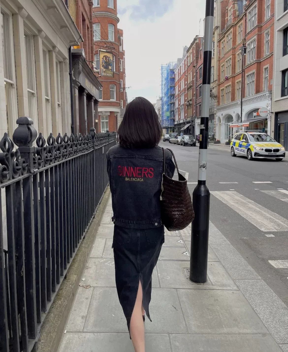 Balenciaga Balenciaga Sinners Denim Jacket Size US S / EU 44-46 / 1 - 6 Thumbnail