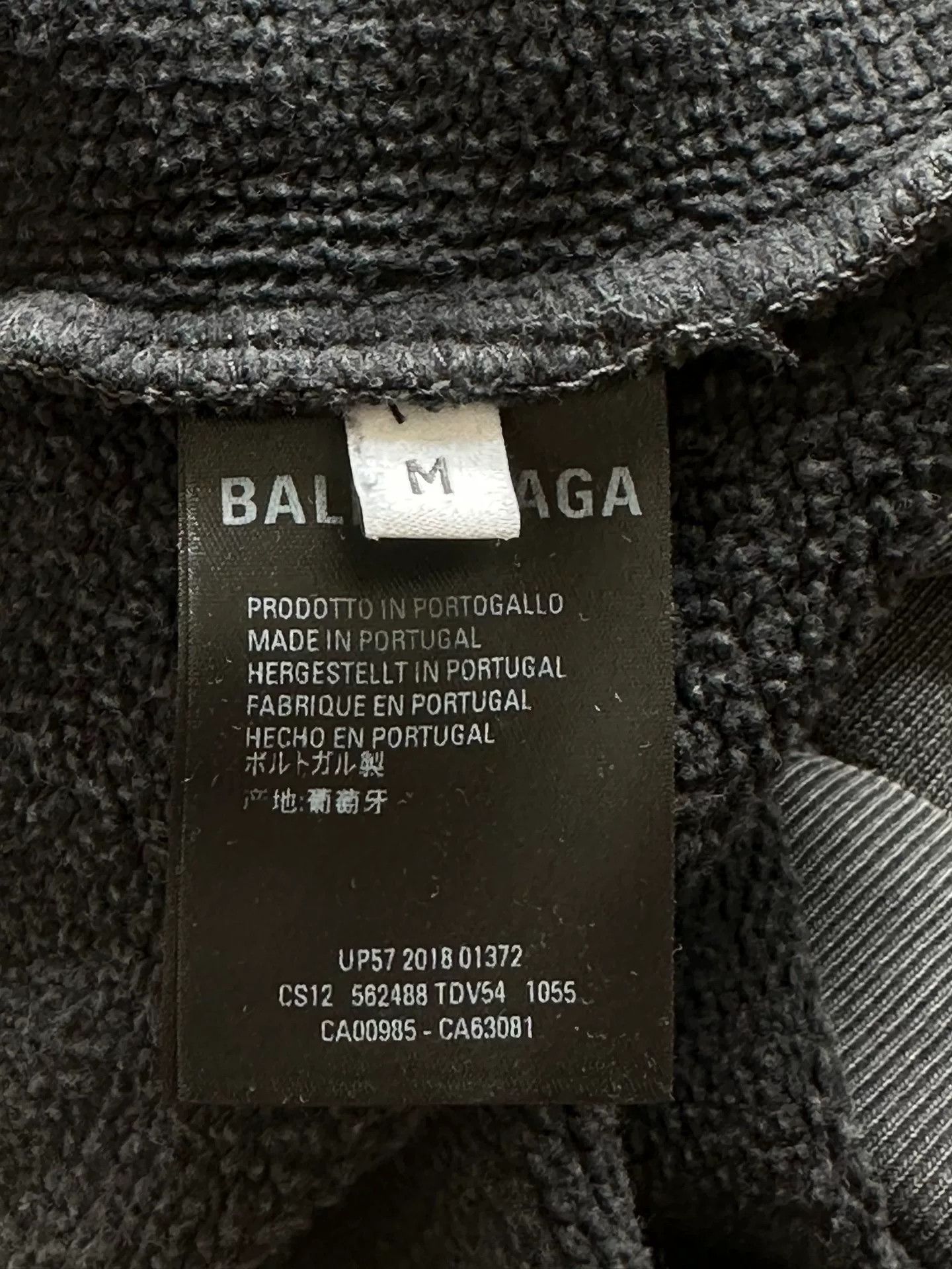 Balenciaga Balenciaga Eco Distressed Hoodie Size US M / EU 48-50 / 2 - 4 Thumbnail