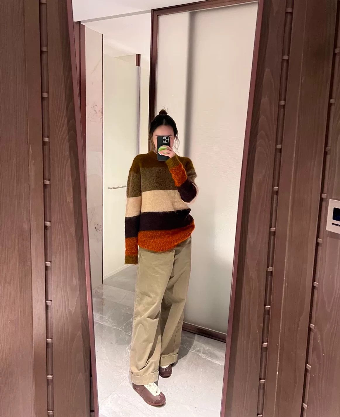 Acne Studios Acne Studios Colorblock Stripe Mohair Sweater Size XXS / US 00 / IT 34 - 5 Thumbnail