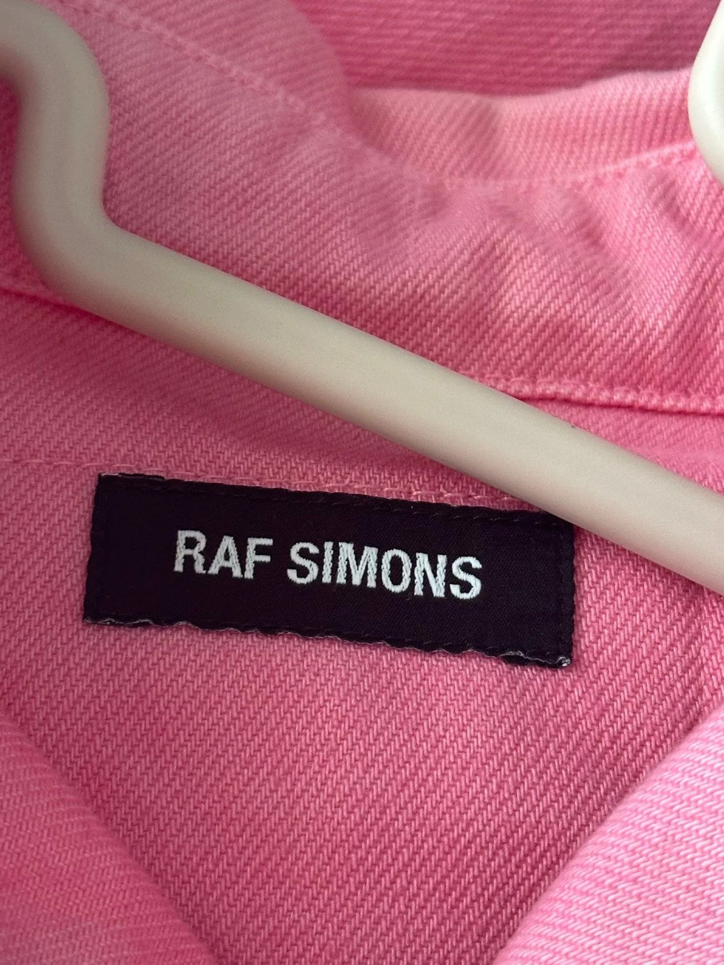 Raf Simons Raf Simons 21AW Oversized Pink Shirt Size US XS / EU 42 / 0 - 3 Thumbnail