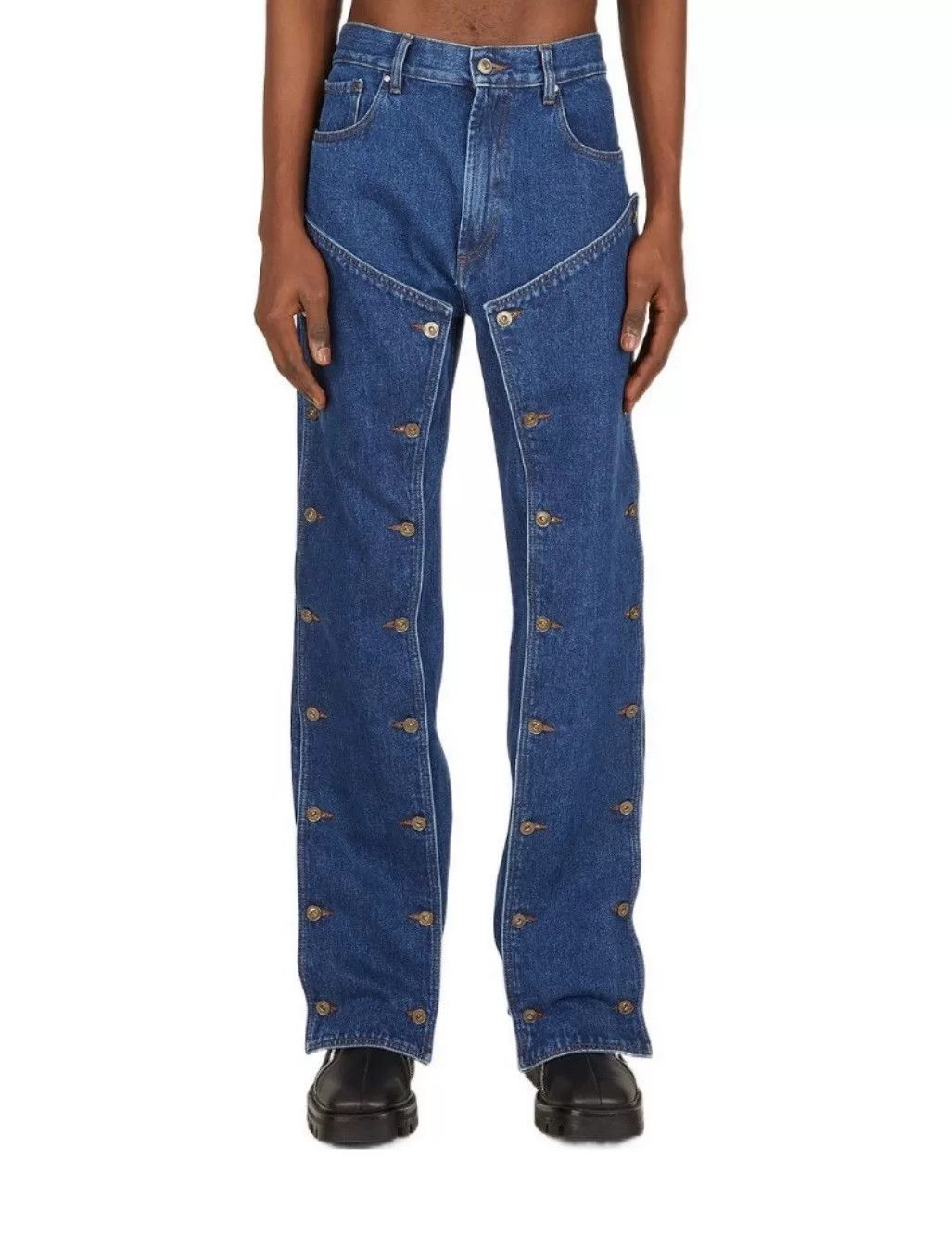 Y/Project Y-Project 23SS Straight Detachable Jeans Size US 31 - 6 Thumbnail