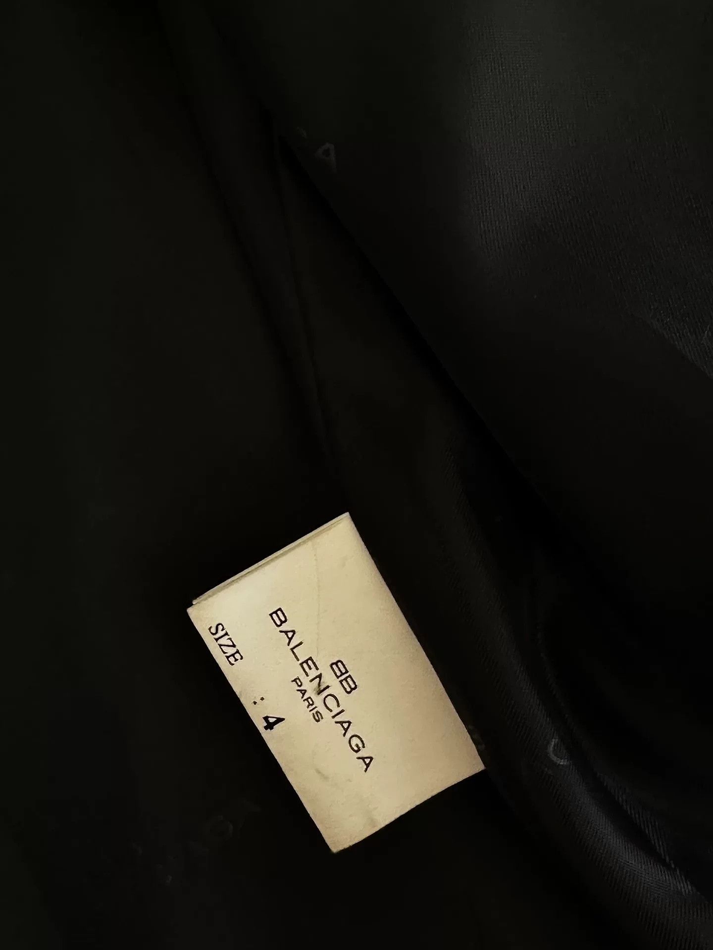 Balenciaga Balenciaga Vintage Collared Leather Jacket Size US XL / EU 56 / 4 - 4 Thumbnail