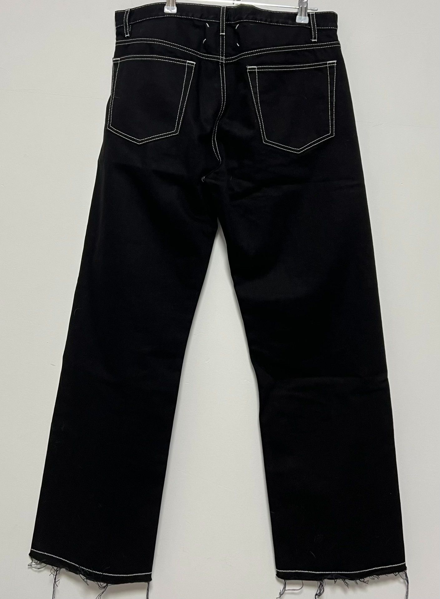 Maison Margiela Maison Margiela Pocket Topstitch Straight Jeans Size US 31 - 4 Thumbnail