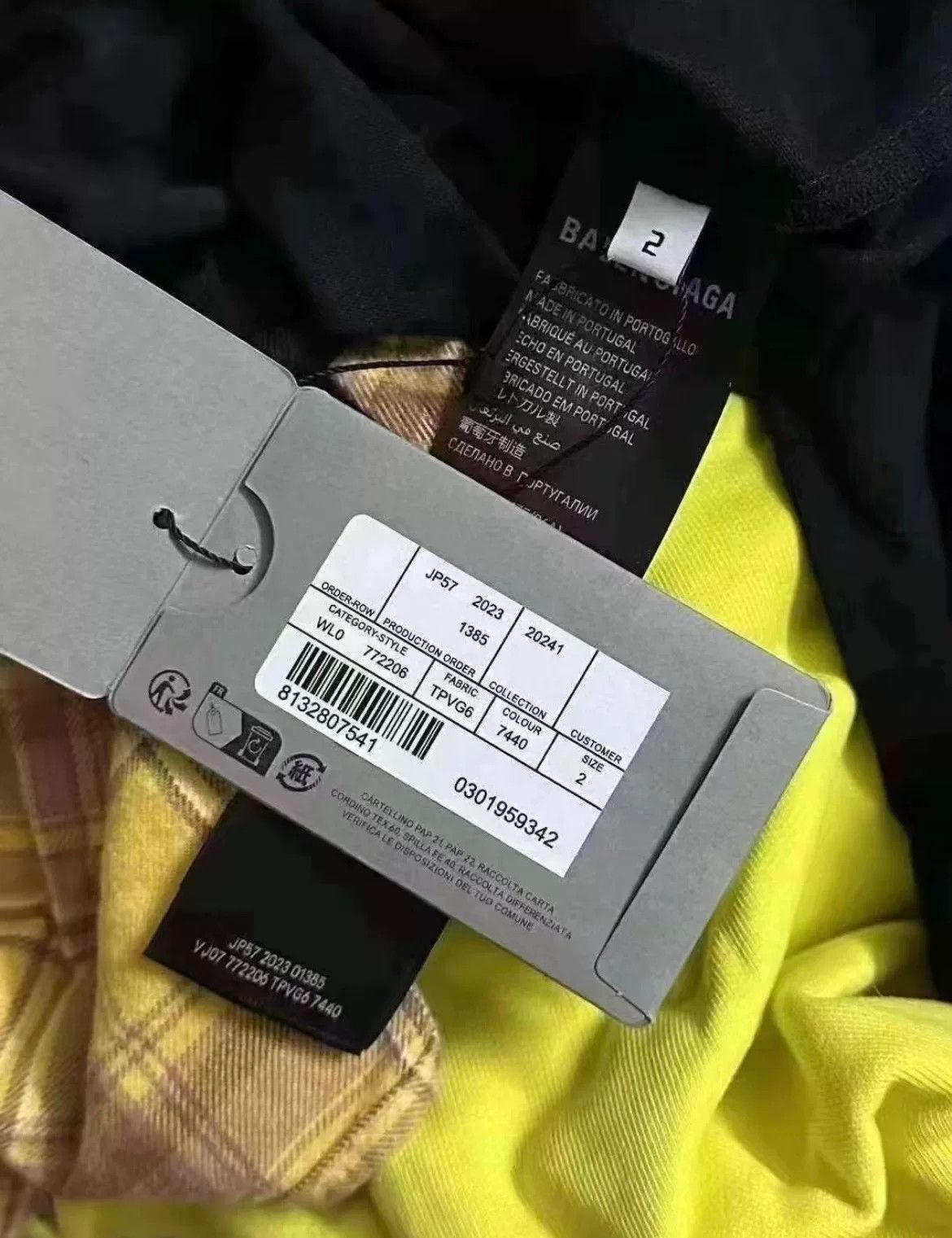 Balenciaga Balenciaga Double Ring Logo 4-in-1 Jacket Size US M / EU 48-50 / 2 - 6 Thumbnail