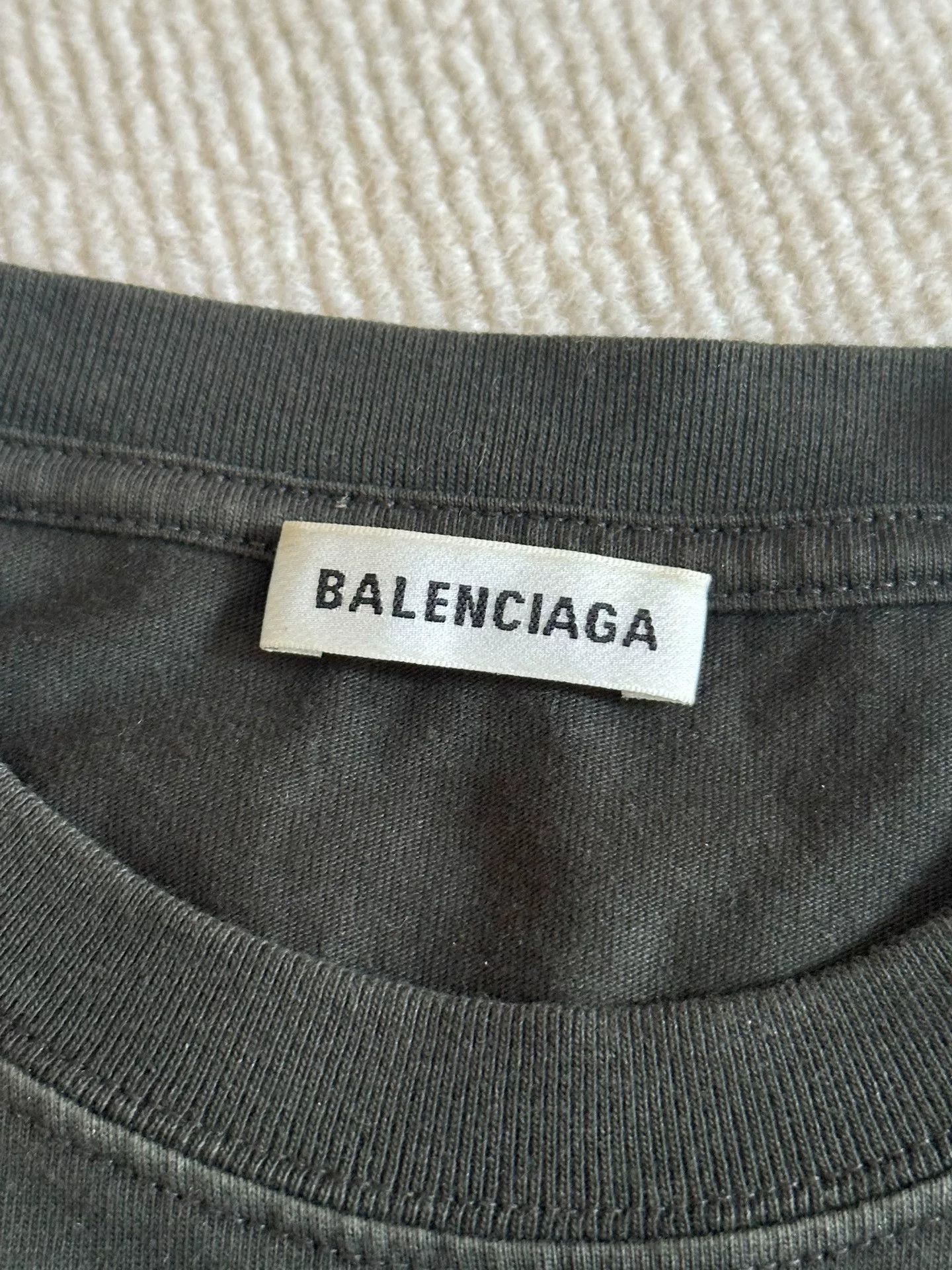 Balenciaga Balenciaga Back Logo Short Sleeve Size US XS / EU 42 / 0 - 3 Thumbnail