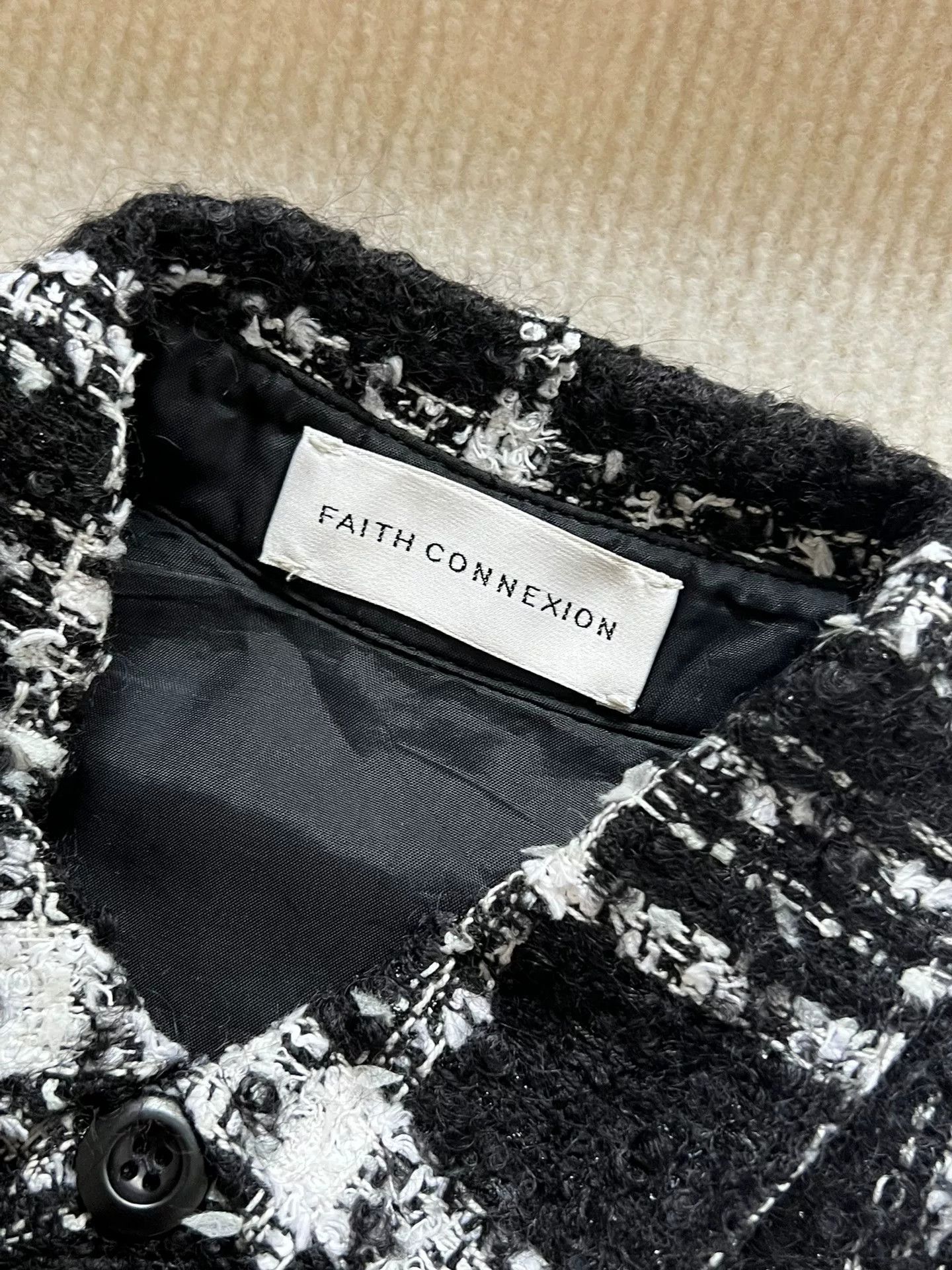 Faith Connexion FaithConnexion Black White Shirt Size XS / US 0-2 / IT 36-38 - 2 Thumbnail
