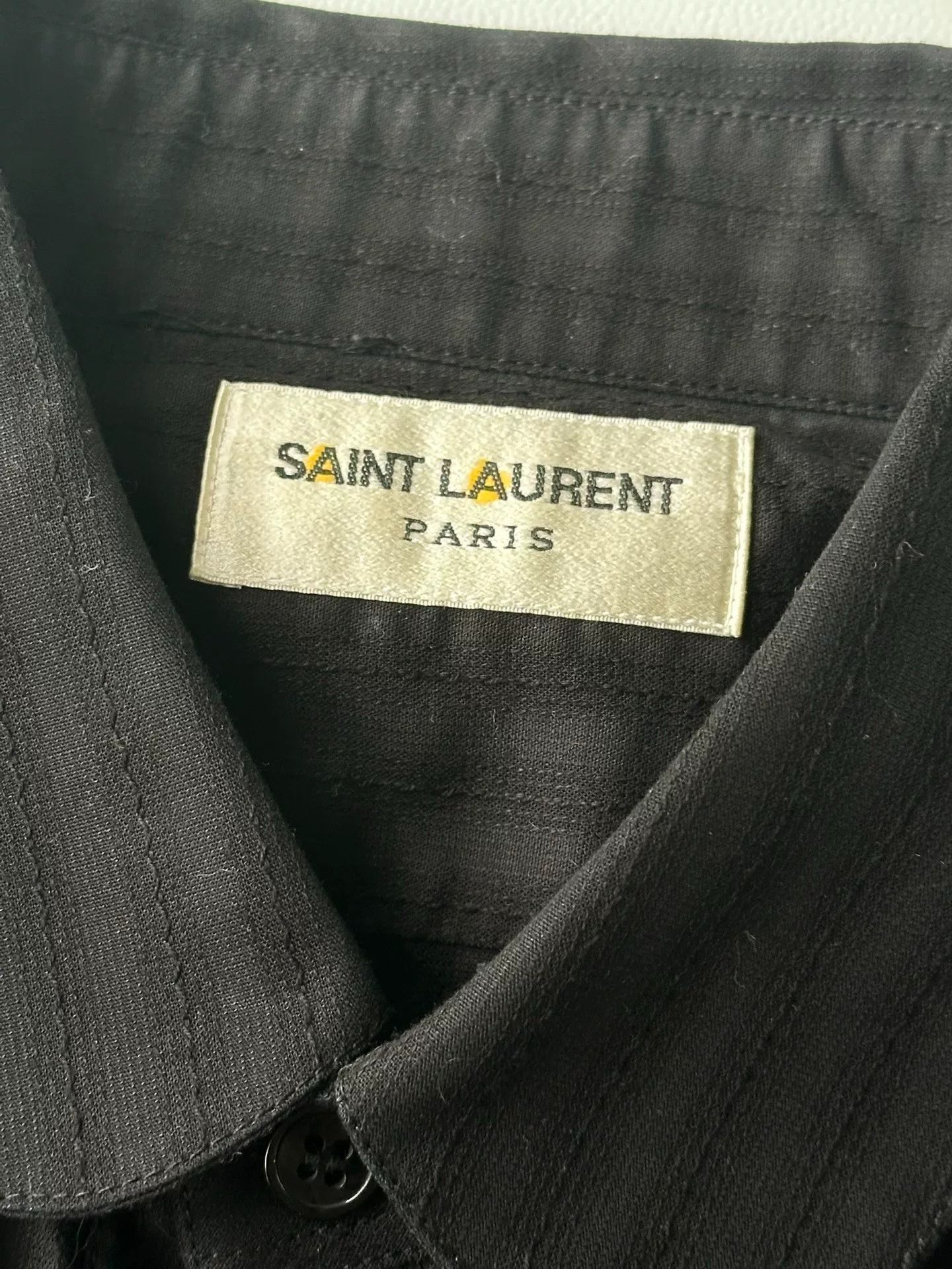 Saint Laurent Paris Saint Laurent 2020SS Court Shirt Size S / US 4 / IT 40 - 3 Thumbnail