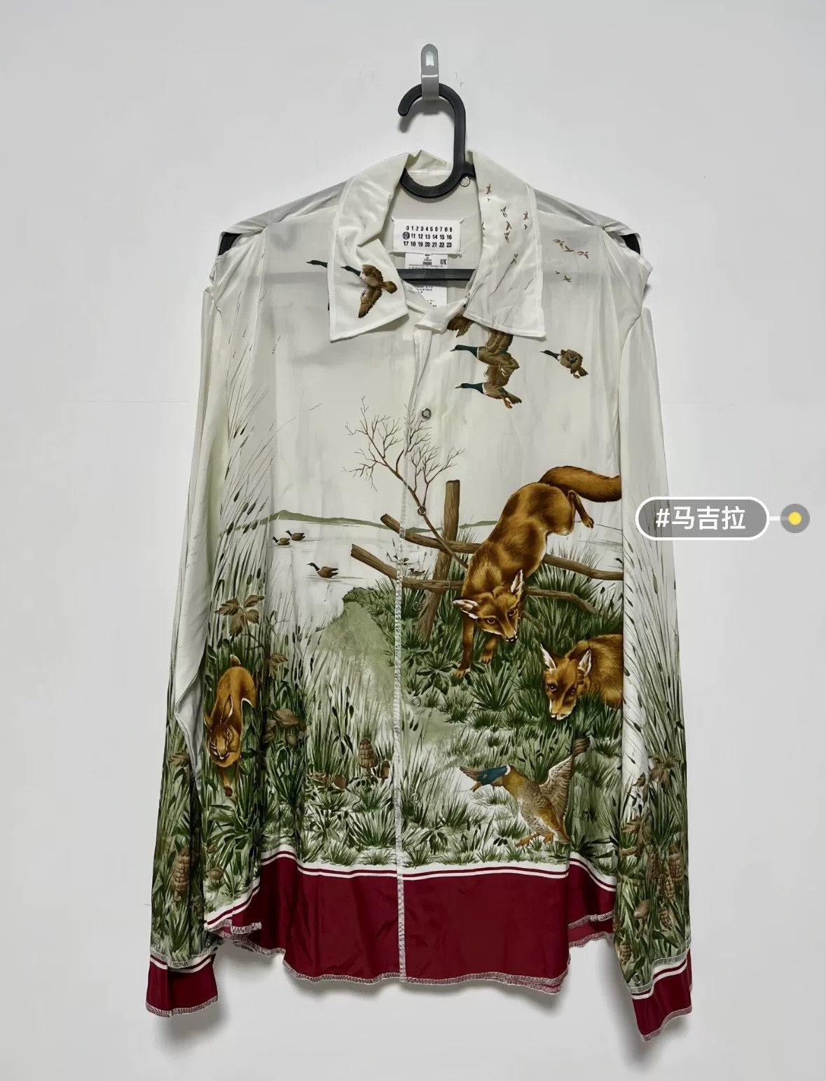 Maison Margiela Maison Margiela Archive Silk Shirt Size US XXS / EU 40 - 3 Thumbnail