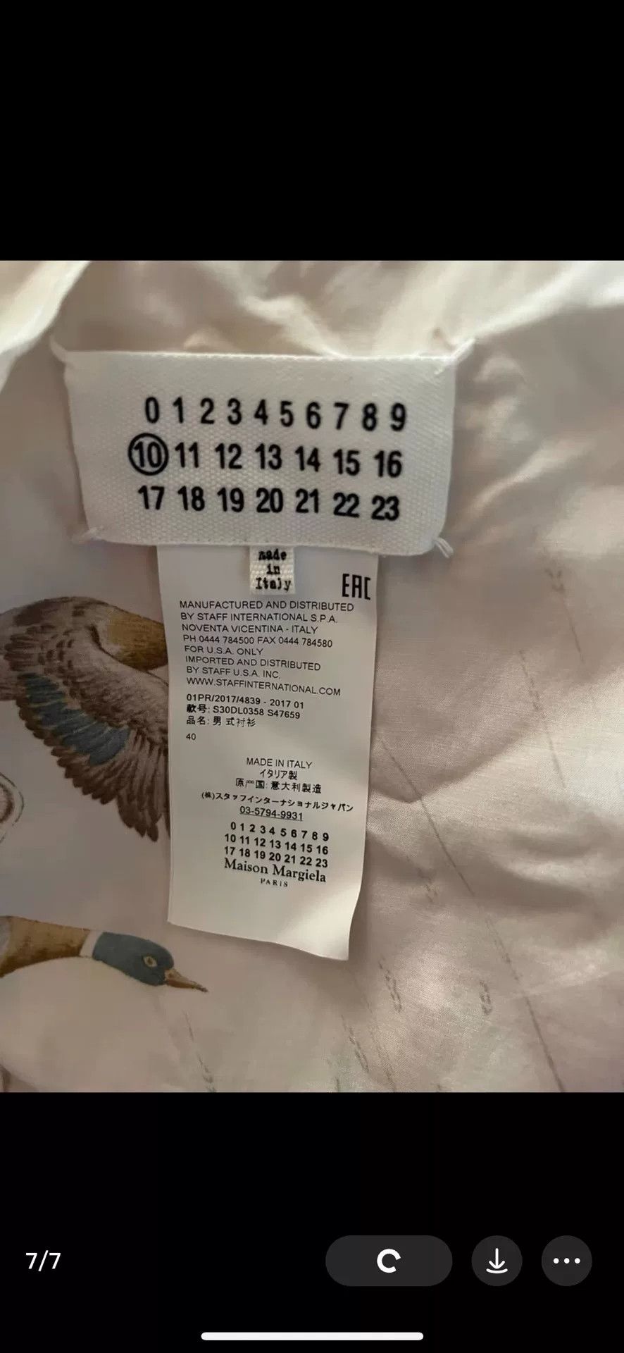 Maison Margiela Maison Margiela Archive Silk Shirt Size US XXS / EU 40 - 6 Thumbnail