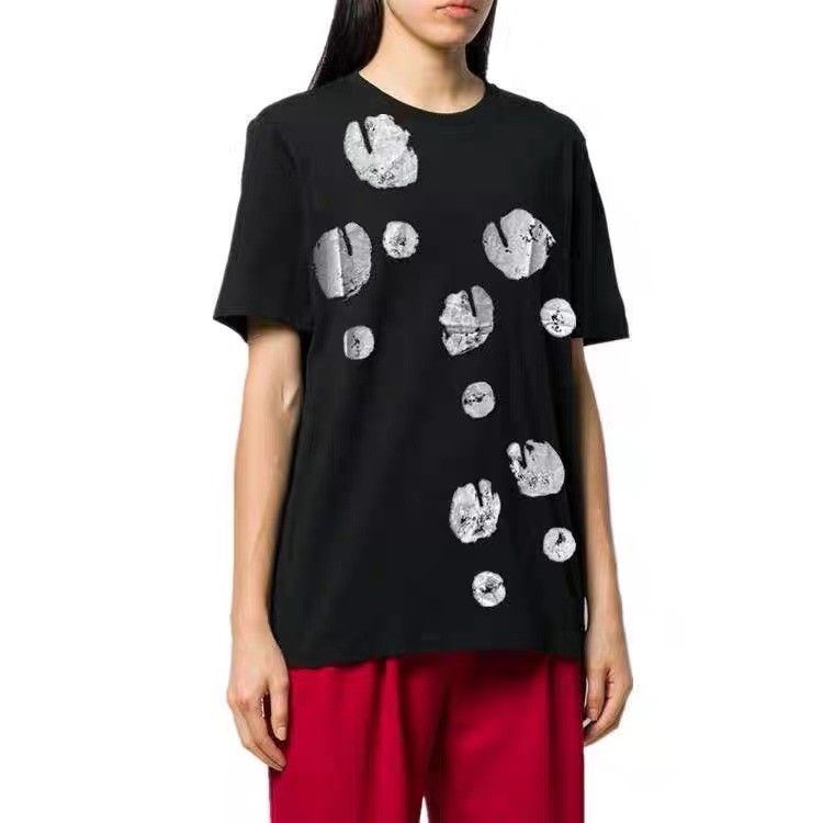 Maison Margiela Margiela Tabi Footprint Print Short Tee Size US M / EU 48-50 / 2 - 3 Thumbnail