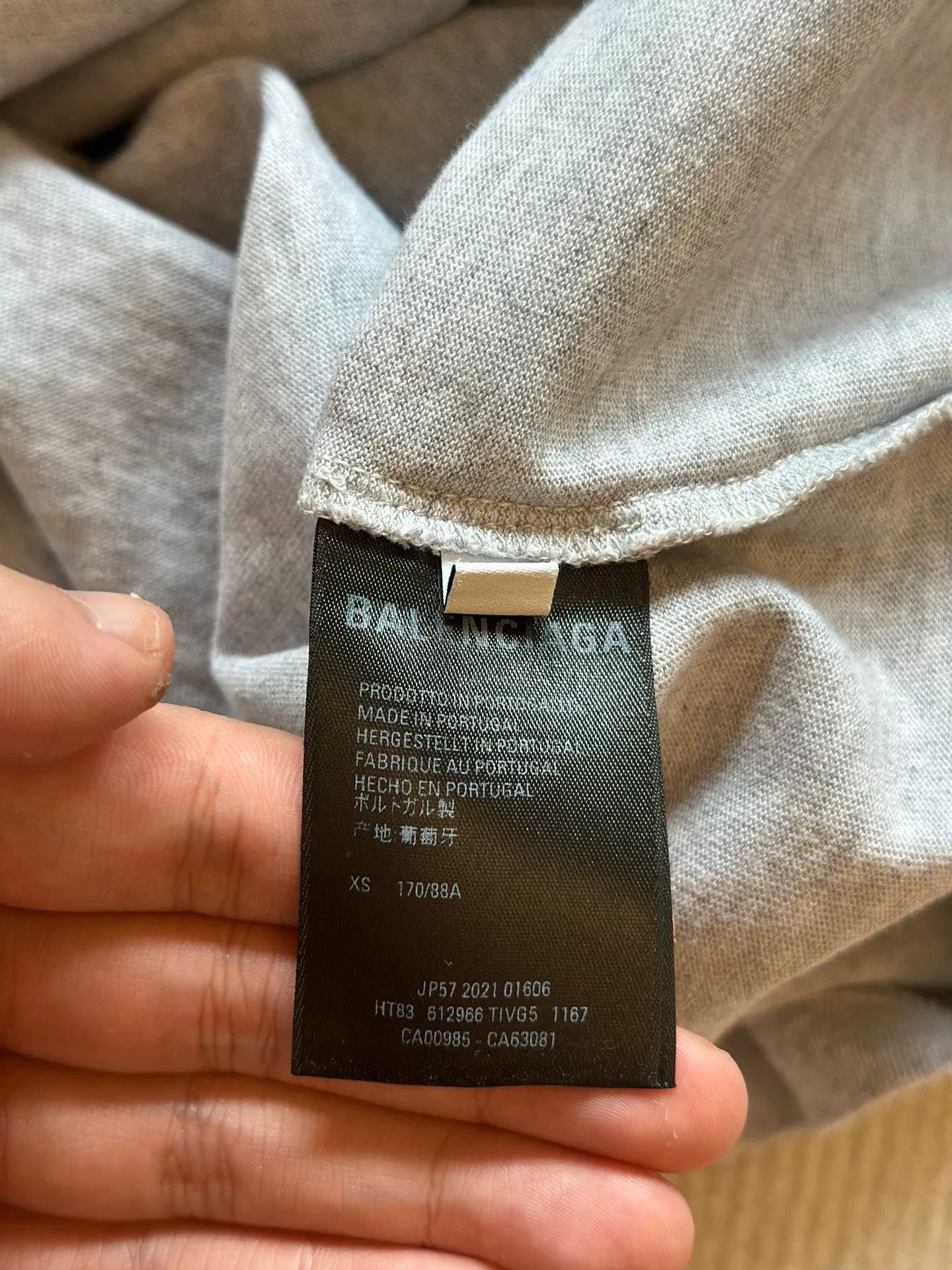 Balenciaga Balenciaga New Front Back Logo Tee Size US XS / EU 42 / 0 - 5 Thumbnail