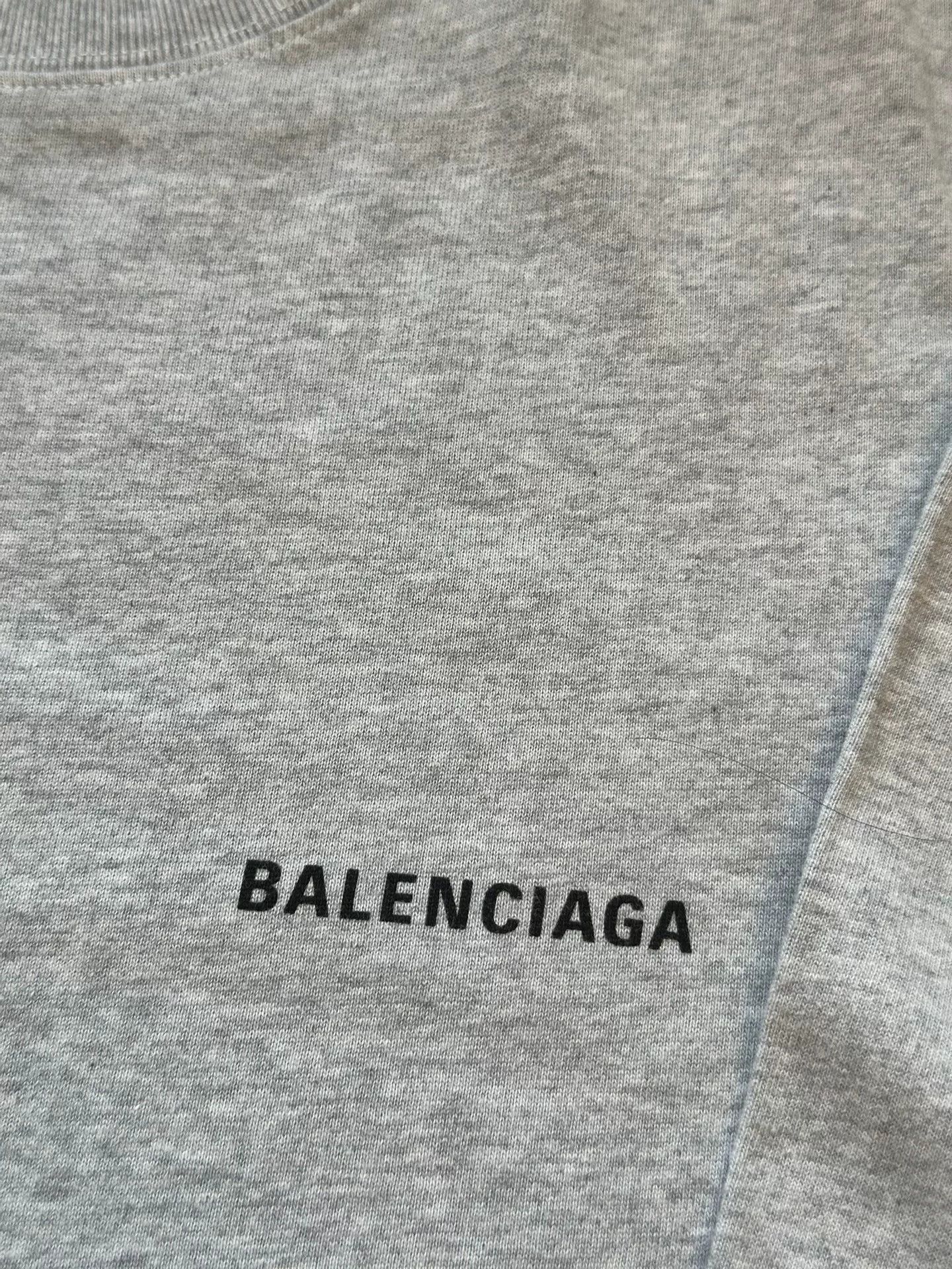 Balenciaga Balenciaga New Front Back Logo Tee Size US XS / EU 42 / 0 - 3 Thumbnail