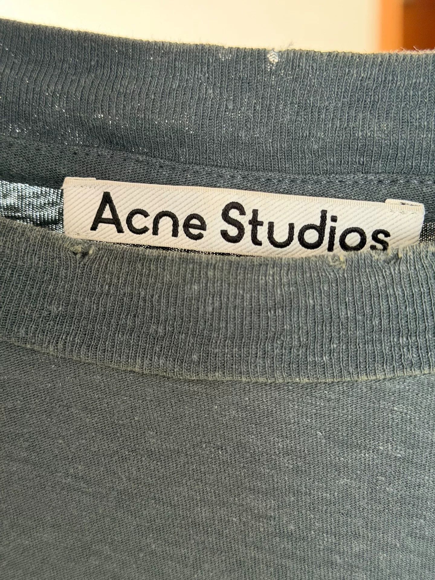 Acne Studios Acne Studios Unisex Faded Short-Sleeve Size US L / EU 52-54 / 3 - 3 Thumbnail