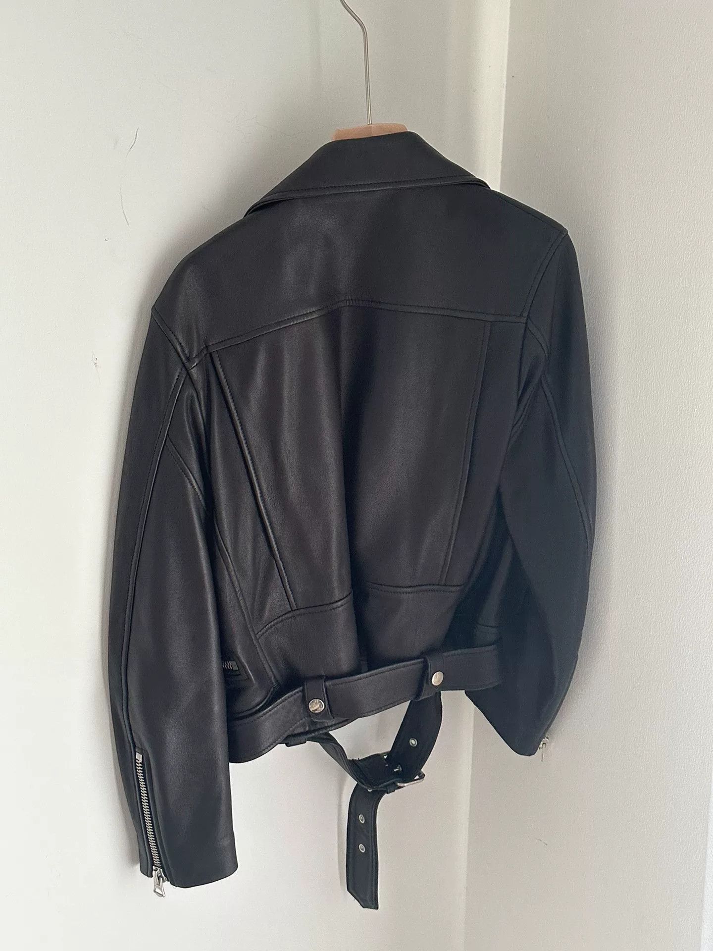 Acne Studios Acne Studios Strappy Runway Leather Jacket Size XS / US 0-2 / IT 36-38 - 2 Thumbnail