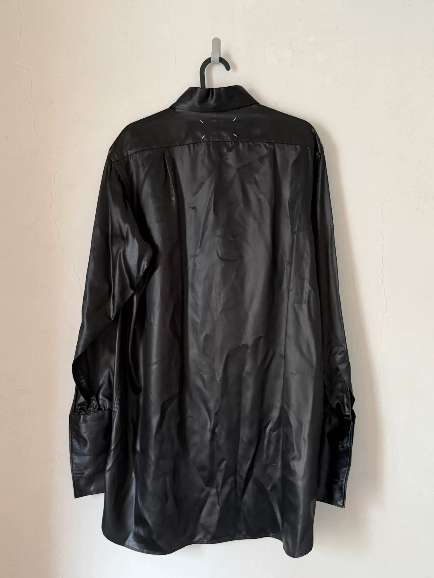 Maison Margiela Maison Margiela Women's Classic Satin Shirt Size S / US 4 / IT 40 - 2 Thumbnail