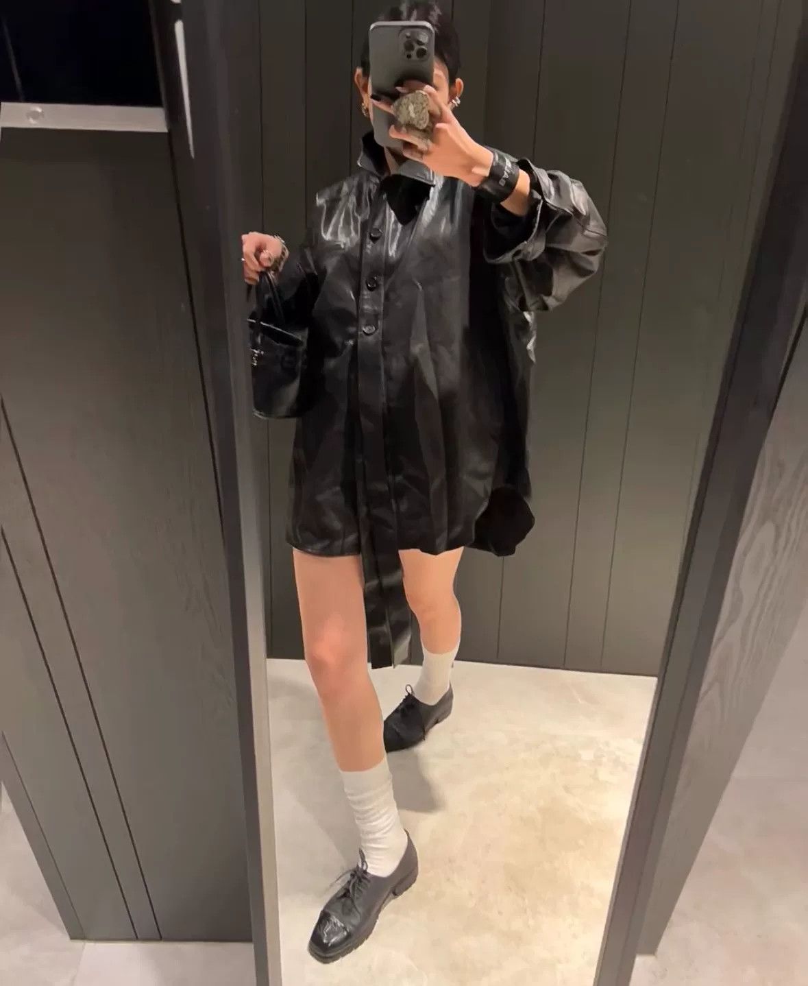 Maison Margiela Maison Margiela Women's Classic Satin Shirt Size S / US 4 / IT 40 - 6 Thumbnail
