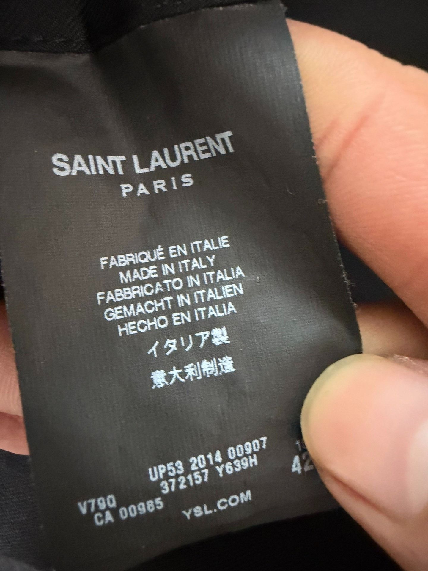 Saint Laurent Paris Saint Laurent Poppy Embroidered Blazer Size US XS / EU 42 / 0 - 4 Thumbnail