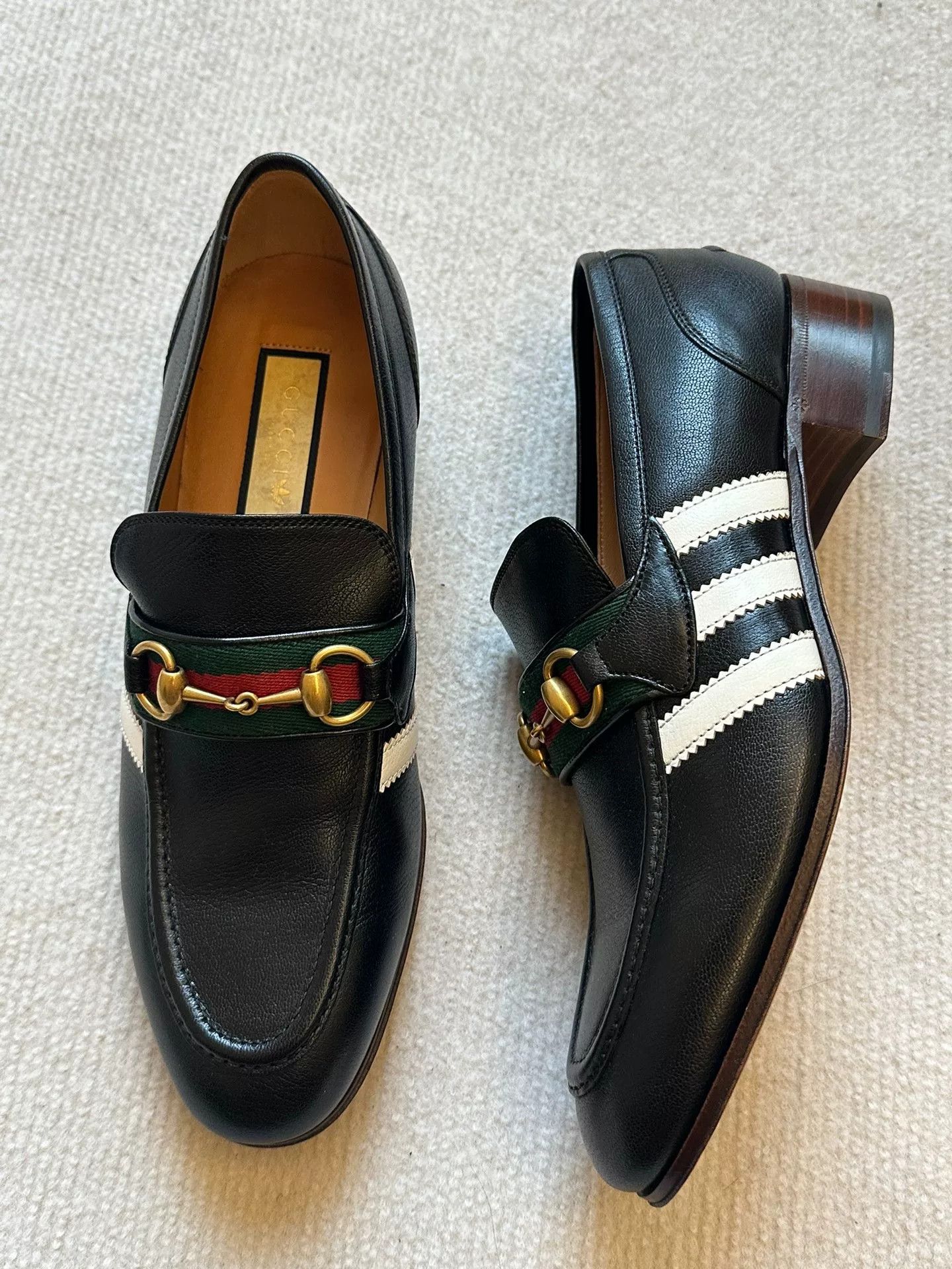 Gucci Gucci Adidas Collaboration Loafers Size US 9 / EU 42 - 2 Thumbnail