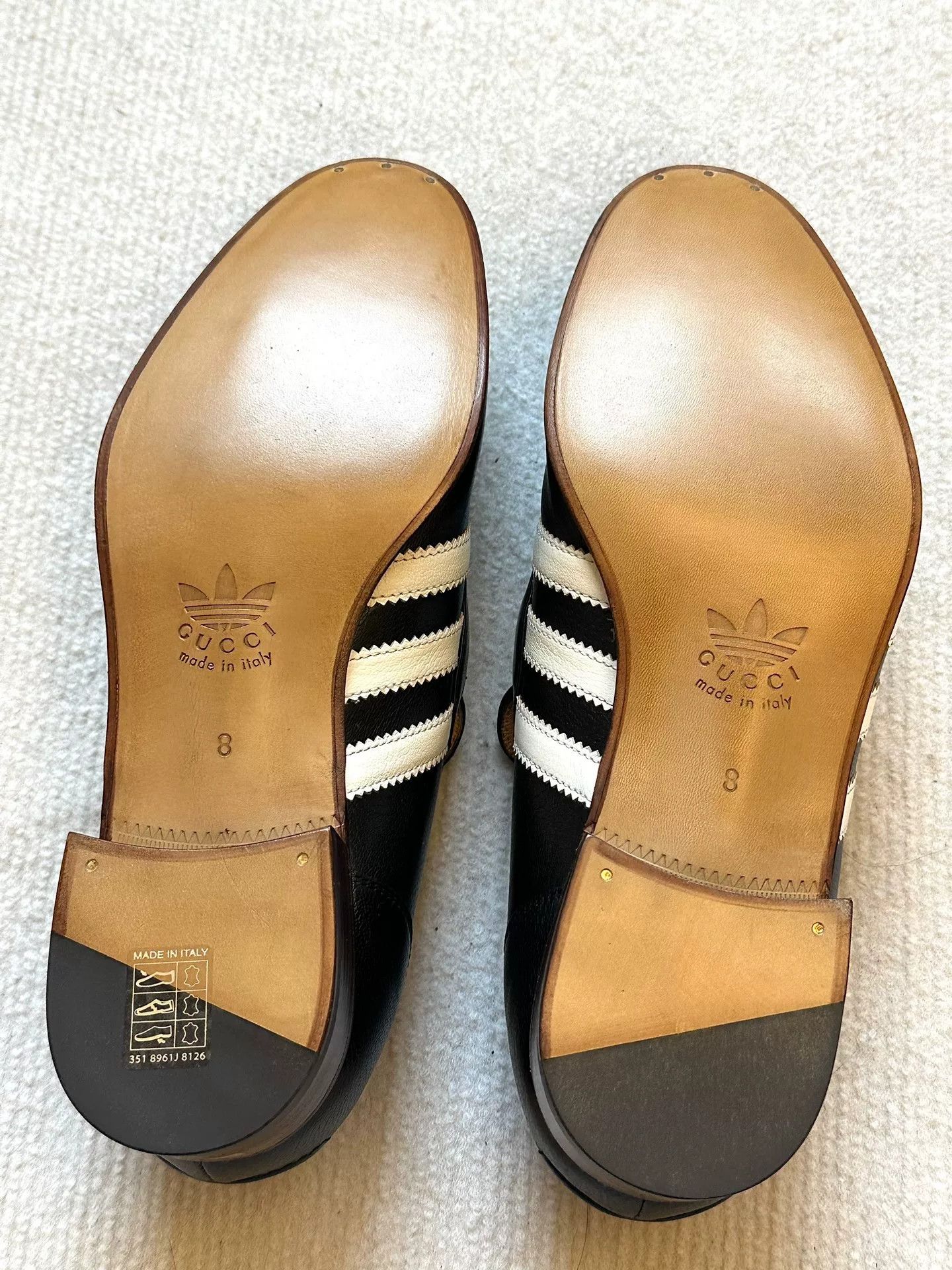 Gucci Gucci Adidas Collaboration Loafers Size US 9 / EU 42 - 3 Thumbnail