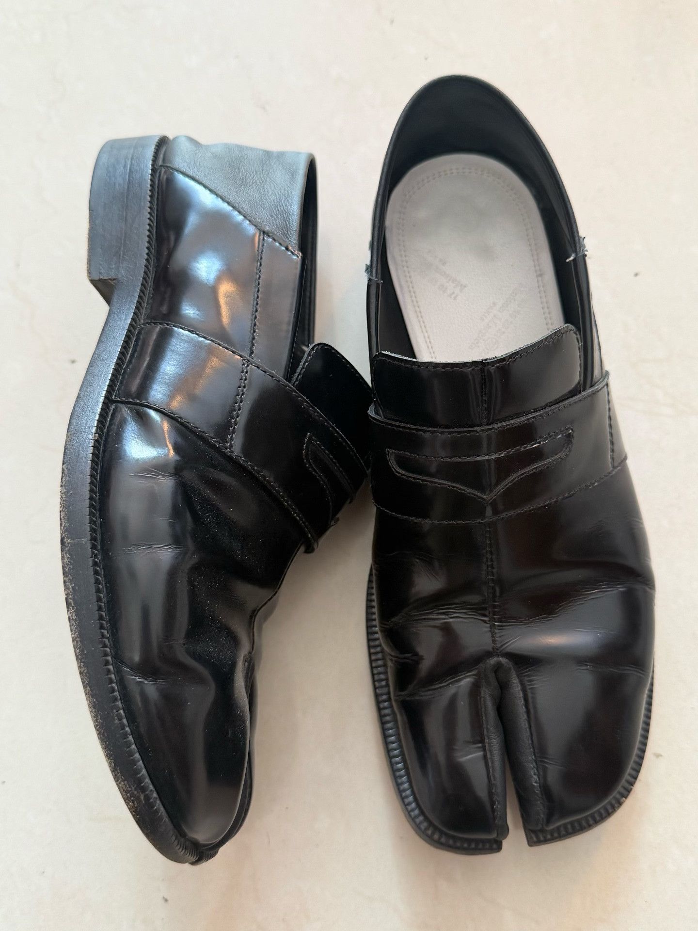 Maison Margiela Maison Margiela Tabi Leather Loafers Size US 6 / IT 36 - 3 Thumbnail