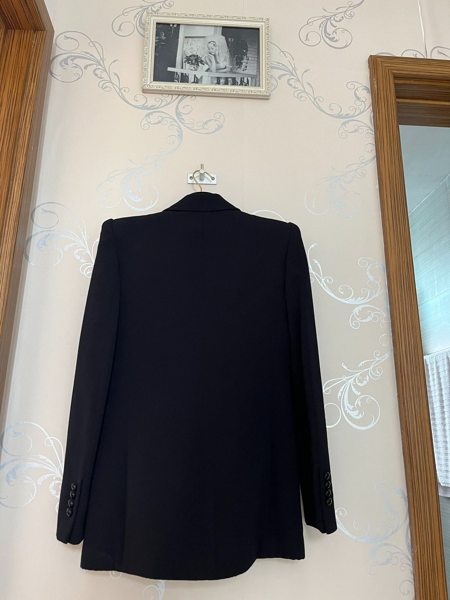 Saint Laurent Paris YSL Saint Laurent Double-Breasted Blazer Size S / US 4 / IT 40 - 2 Thumbnail