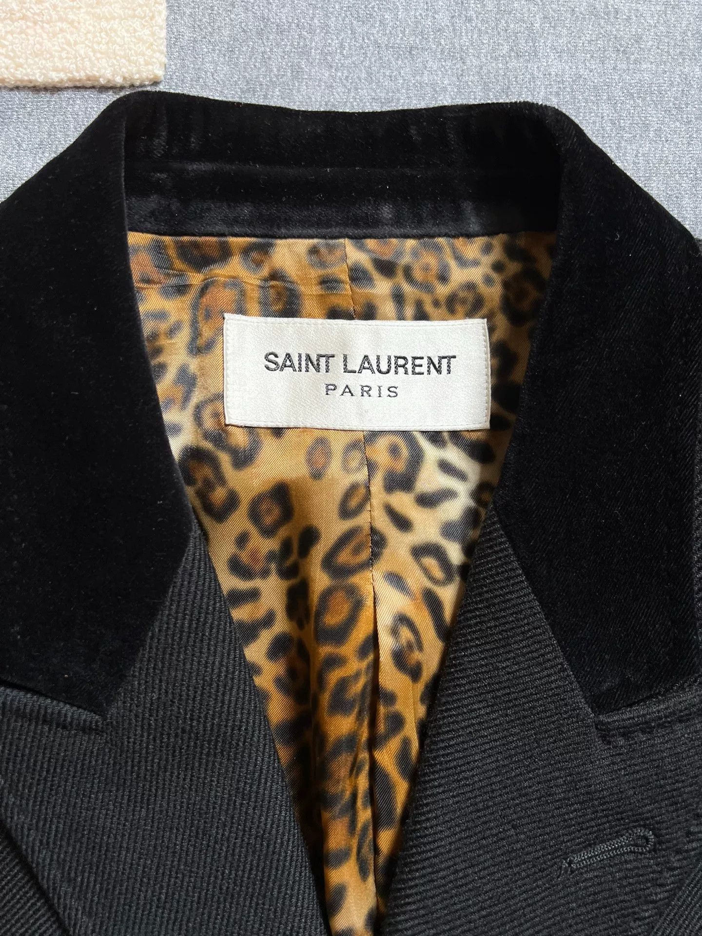 Saint Laurent Paris Saint Laurent 2016 Runway Chesterfield Coat Size US L / EU 52-54 / 3 - 2 Thumbnail