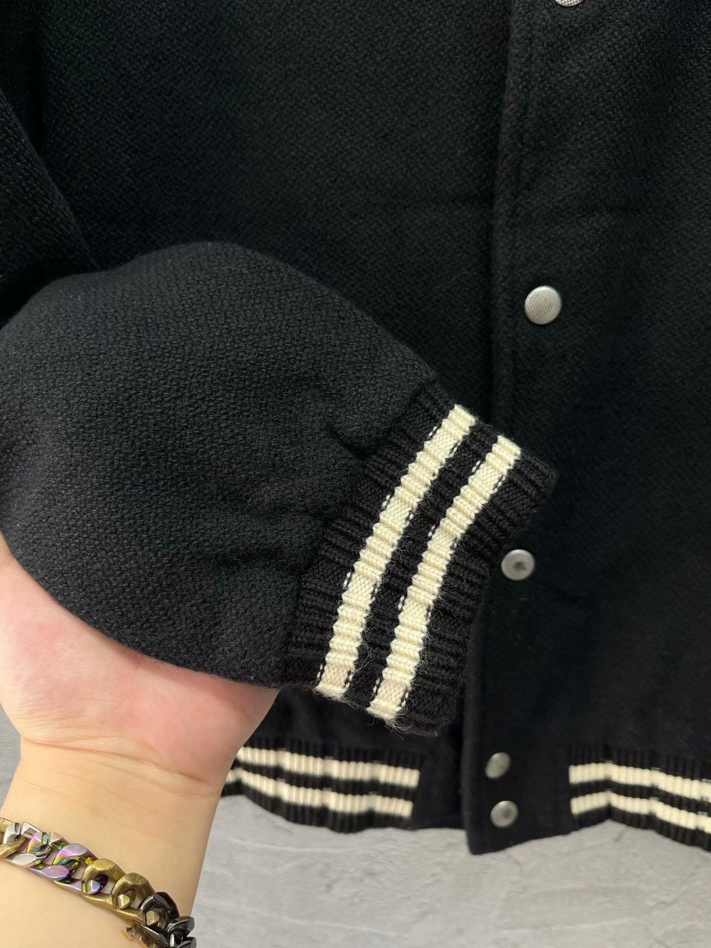 Saint Laurent Paris Saint Laurent Back Embroidery Baseball Jacket Size US M / EU 48-50 / 2 - 4 Thumbnail