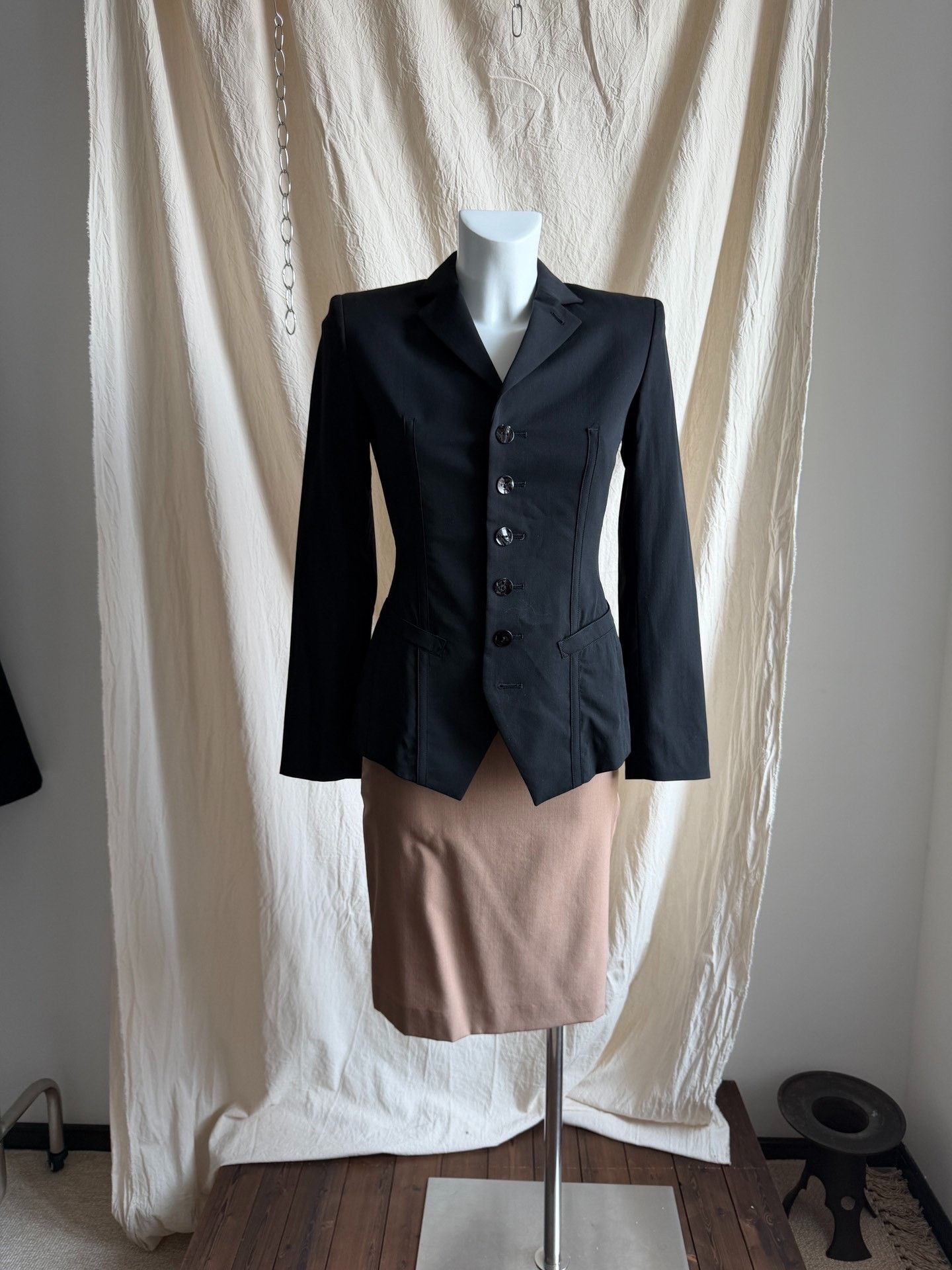 Jean Paul Gaultier Jean Paul Gaultier Rare Strap Blazer Size S / US 4 / IT 40 - 8 Thumbnail