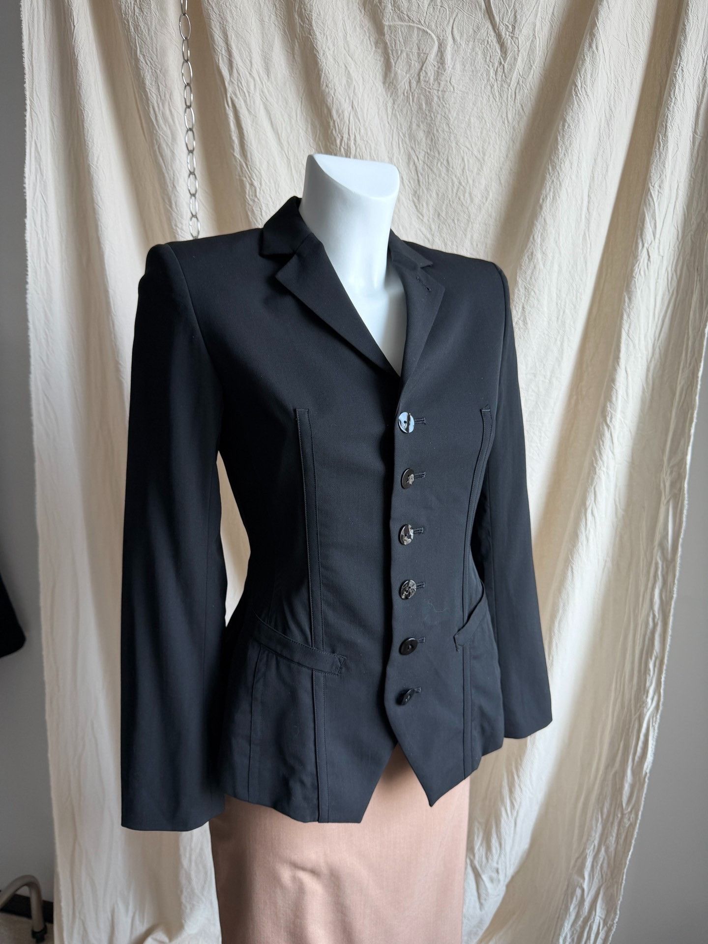 Jean Paul Gaultier Jean Paul Gaultier Rare Strap Blazer Size S / US 4 / IT 40 - 3 Thumbnail