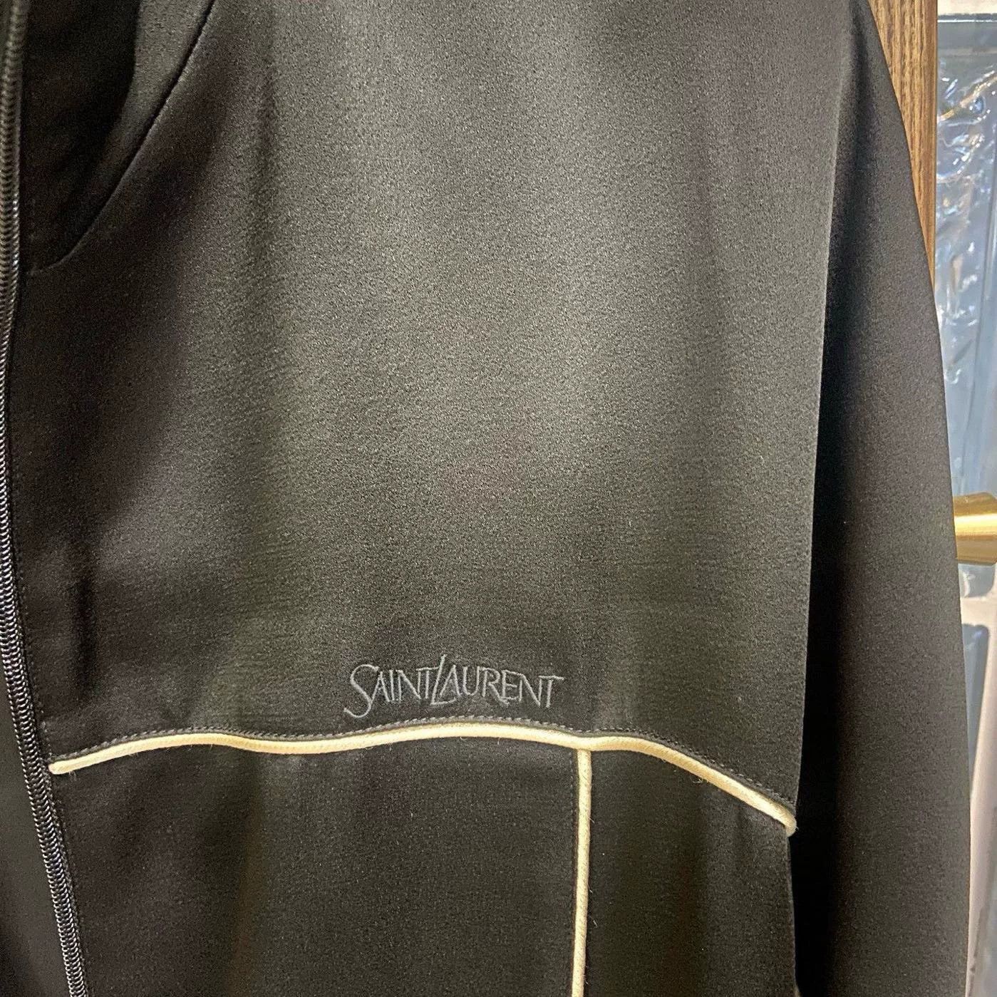Saint Laurent Paris Saint Laurent FW23 Embroidered Collar Jacket Size US M / EU 48-50 / 2 - 4 Thumbnail