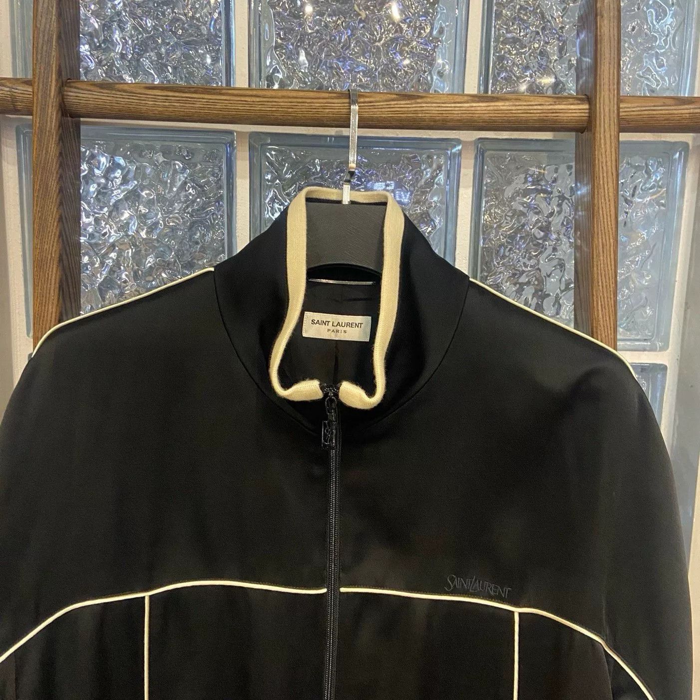 Saint Laurent Paris Saint Laurent FW23 Embroidered Collar Jacket Size US M / EU 48-50 / 2 - 3 Thumbnail