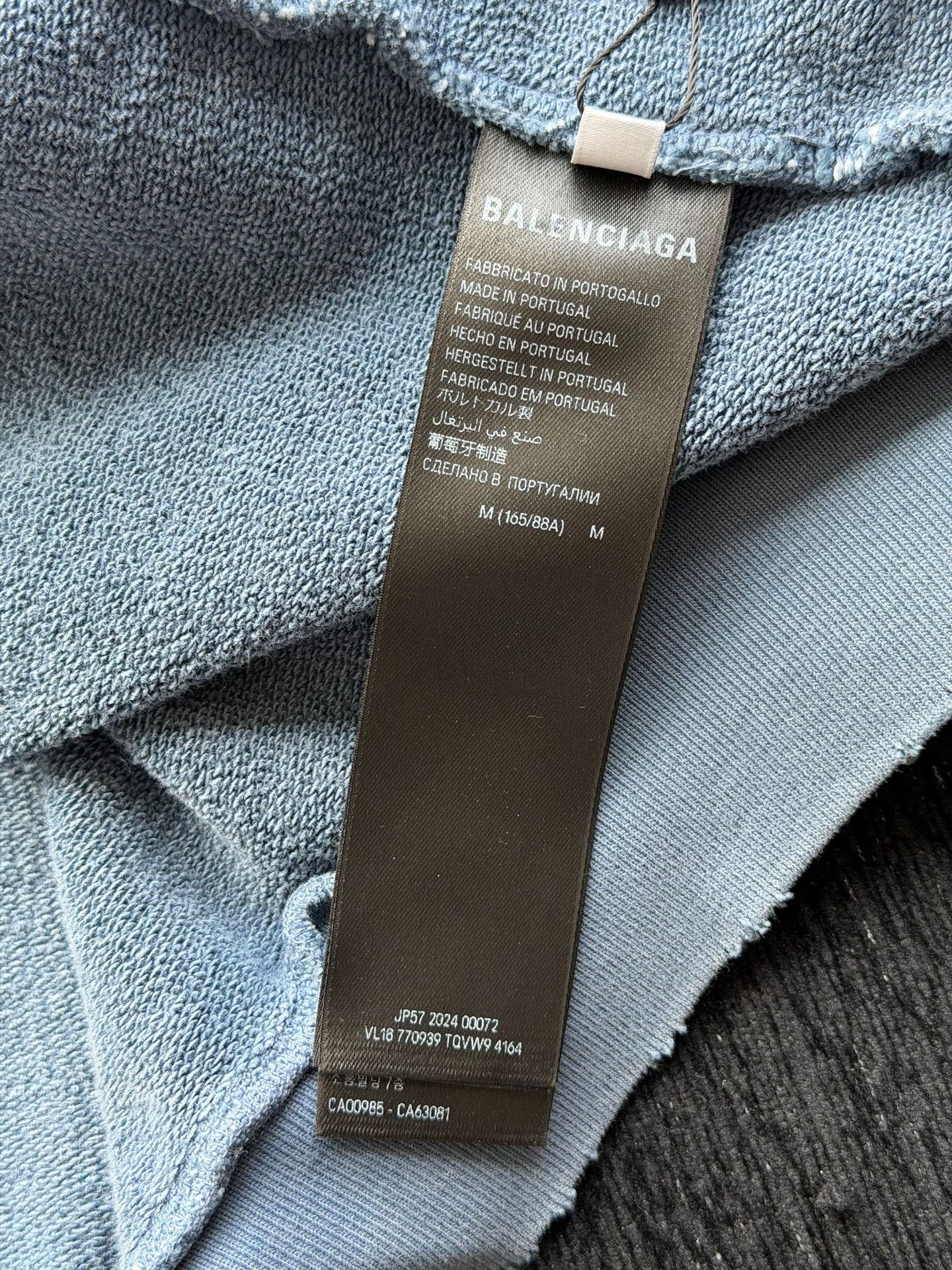 Saint Laurent Paris Balenciaga Flame Logo Zip-Up Hoodie Size US M / EU 48-50 / 2 - 4 Thumbnail