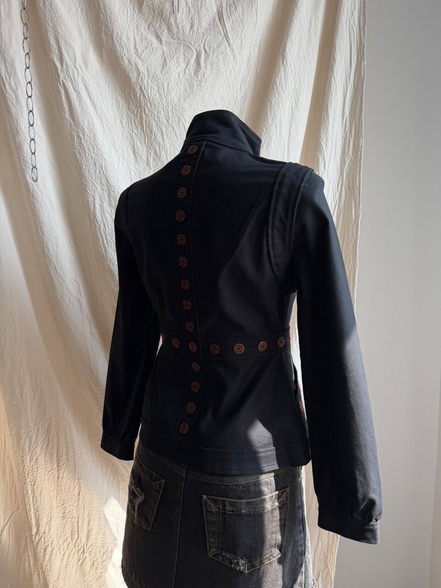 Vivienne Tam VIVIENNETAM Copper Plate Denim Jacket Size XL / US 12-14 / IT 48-50 - 5 Thumbnail