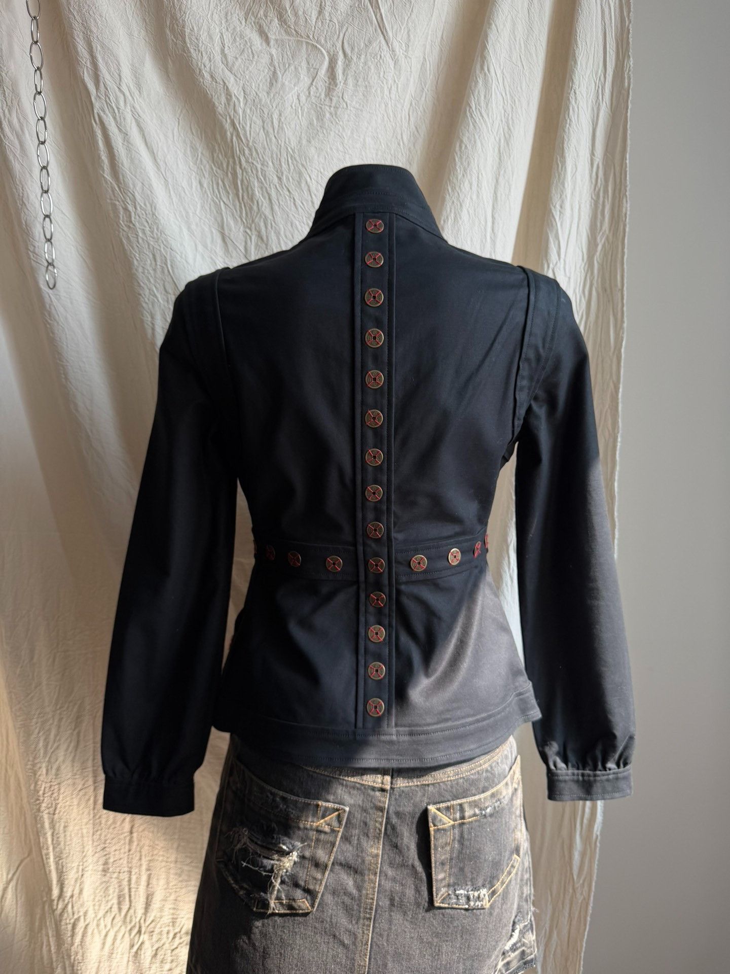 Vivienne Tam VIVIENNETAM Copper Plate Denim Jacket Size XL / US 12-14 / IT 48-50 - 4 Thumbnail