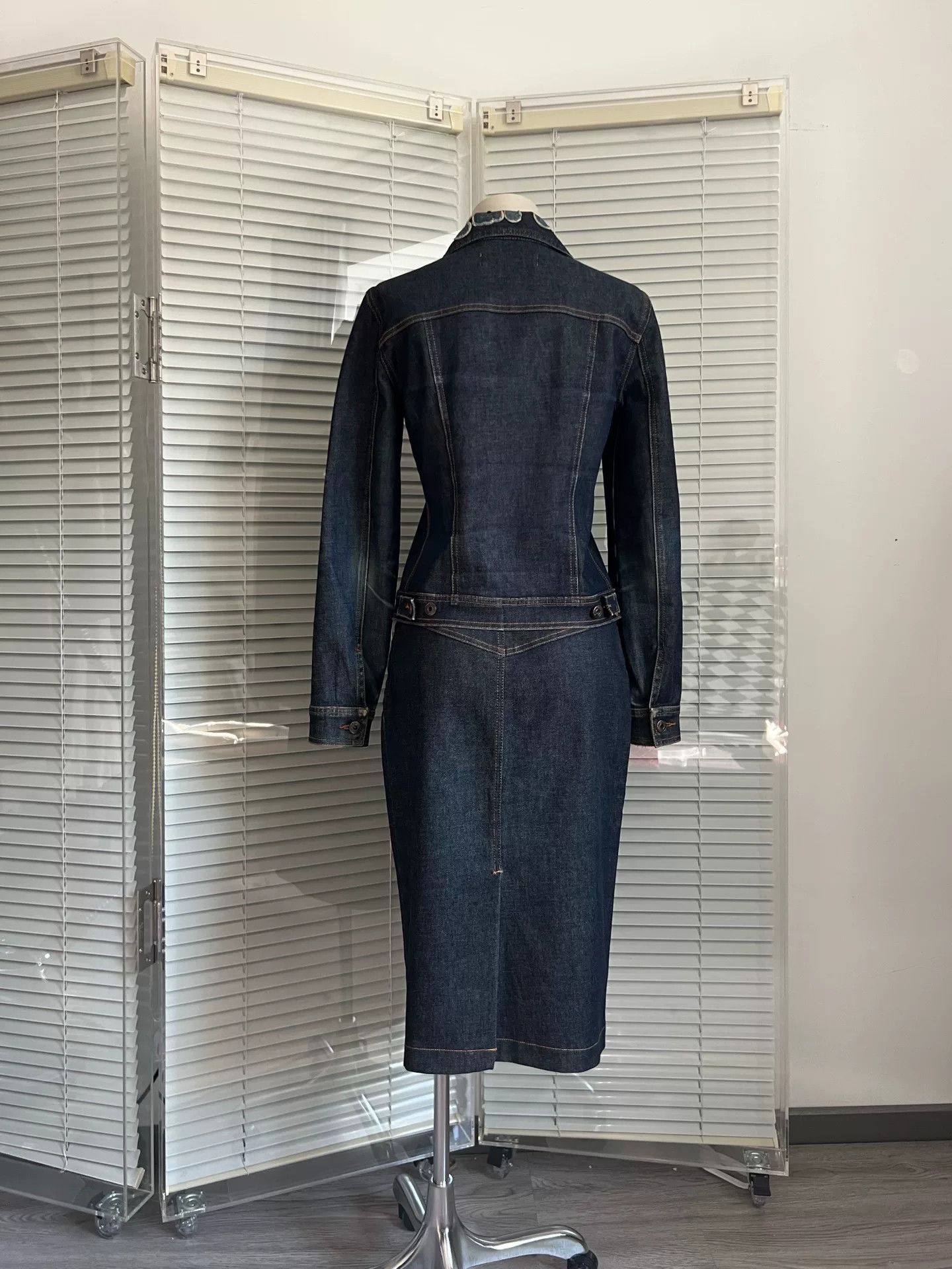 Moschino MOSCHINO Classic Vintage Patch Denim Set Size S / US 4 / IT 40 - 4 Thumbnail