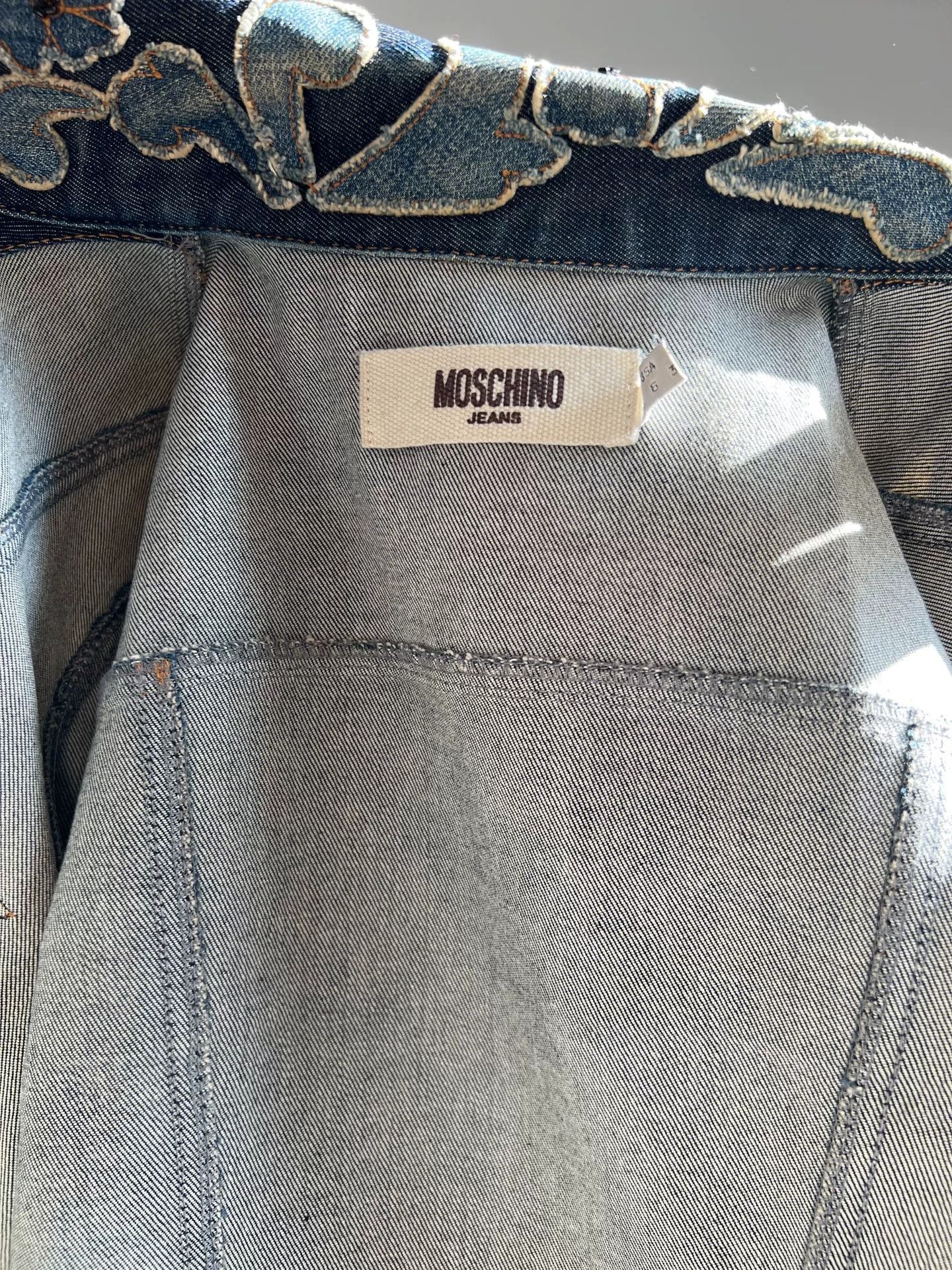 Moschino MOSCHINO Classic Vintage Patch Denim Set Size S / US 4 / IT 40 - 9 Thumbnail