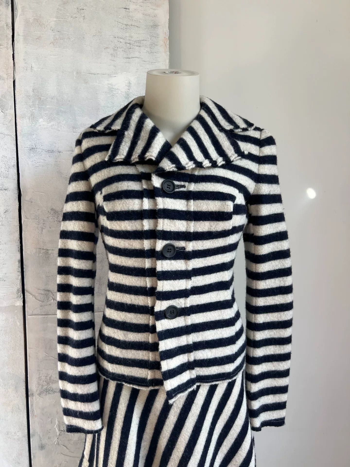 Junya Watanabe Junya Watanabe Wool Striped Suit Size 34" / US 12 / IT 48 - 4 Thumbnail