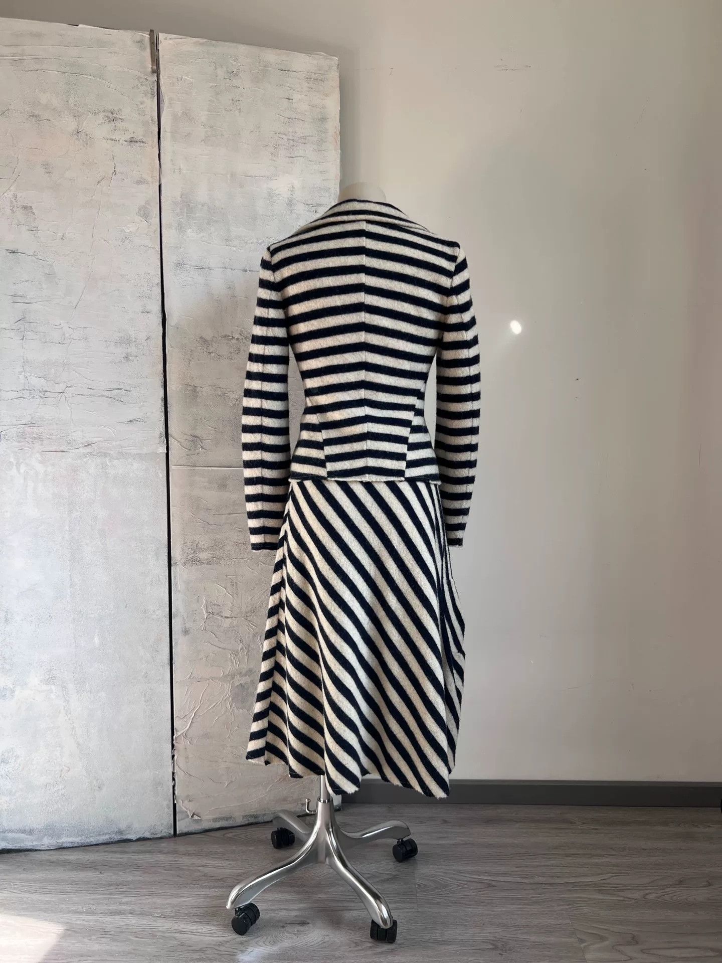 Junya Watanabe Junya Watanabe Wool Striped Suit Size 34" / US 12 / IT 48 - 8 Thumbnail