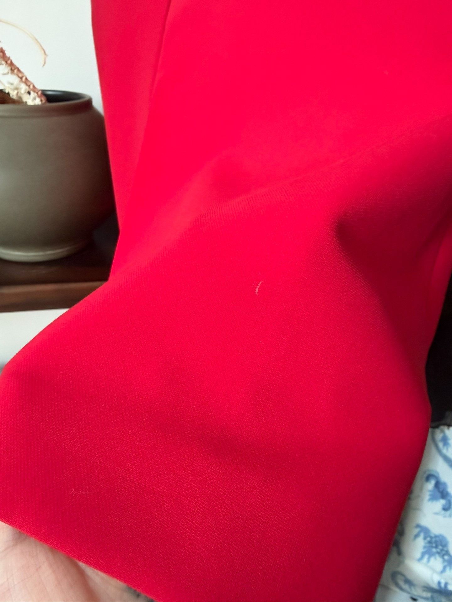 Moschino MOSCHINO Red Midi Skirt Size 27" / US 4 / IT 40 - 9 Thumbnail
