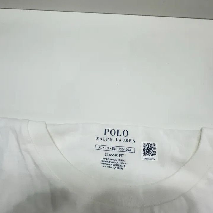 Polo Ralph Lauren Polo Ralph Lauren SS22 Men's White Embroidered T-shirt Size US XL / EU 56 / 4 - 6 Thumbnail