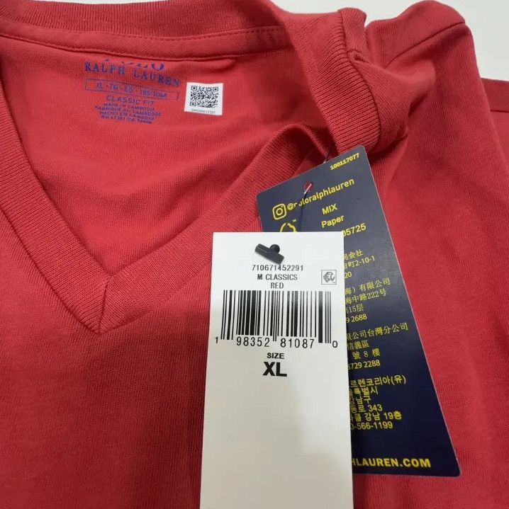 Polo Ralph Lauren Polo Ralph Lauren Solid Pony Embroidery Short Sleeve Size US XL / EU 56 / 4 - 5 Thumbnail
