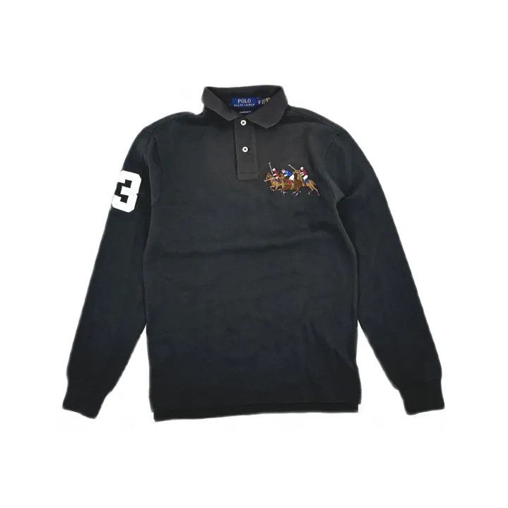 Polo Ralph Lauren Polo Ralph Lauren SS22 Long Sleeve Polo Shirt Size US XS / EU 42 / 0 - 2 Thumbnail