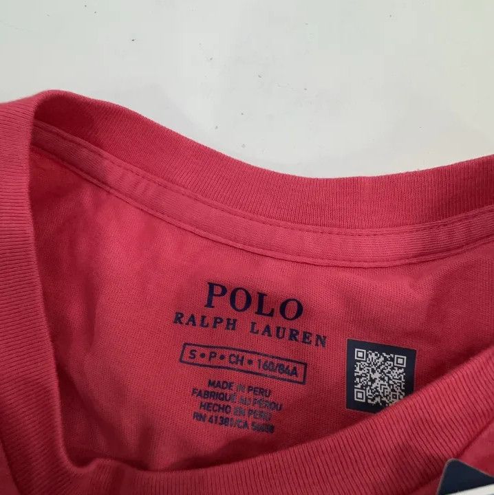 Polo Ralph Lauren Polo Ralph Lauren Solid Round Neck Short-Sleeve Shirt Size US S / EU 44-46 / 1 - 5 Thumbnail