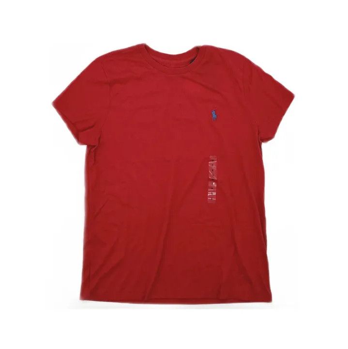 Polo Ralph Lauren Polo Ralph Lauren Solid Round Neck Short-Sleeve Shirt Size US S / EU 44-46 / 1 - 2 Thumbnail