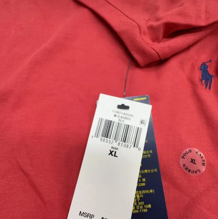 Polo Ralph Lauren Polo Ralph Lauren Solid Pony Embroidery Short Sleeve Size US XL / EU 56 / 4 - 4 Thumbnail
