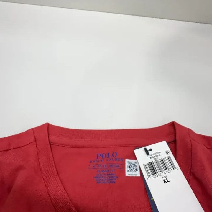 Polo Ralph Lauren Polo Ralph Lauren Solid Pony Embroidery Short Sleeve Size US XL / EU 56 / 4 - 5 Thumbnail