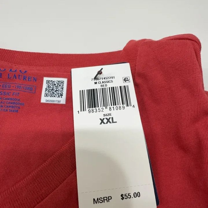 Polo Ralph Lauren Polo Ralph Lauren Red Pony Embroidery Short-Sleeve Shirt Size US XXL / EU 58 / 5 - 5 Thumbnail