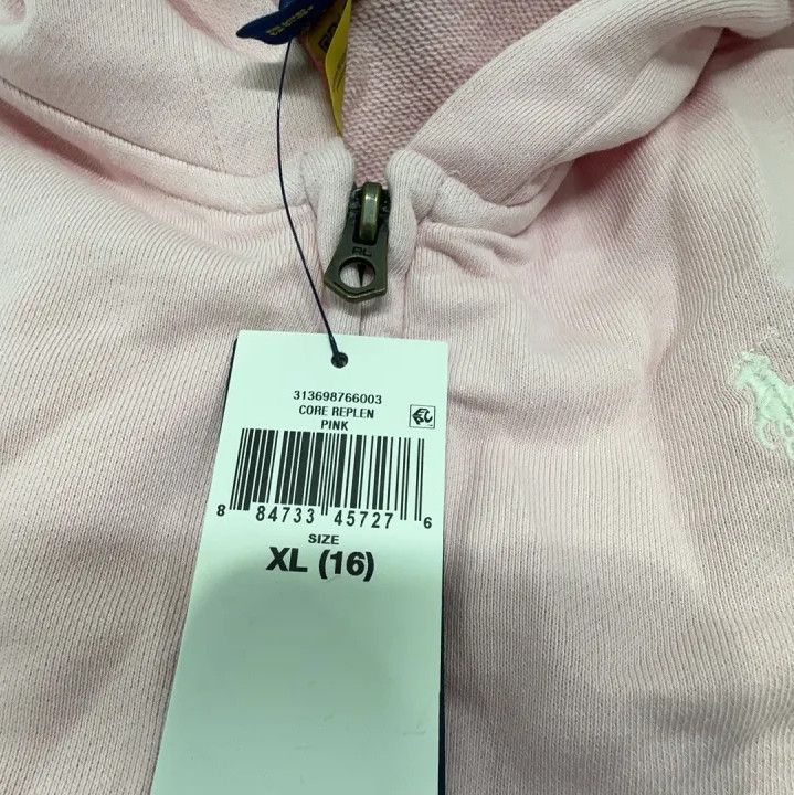 Polo Ralph Lauren Polo Ralph Lauren Solid Embroidered Logo Hooded Jacket Size US XL / EU 56 / 4 - 6 Thumbnail