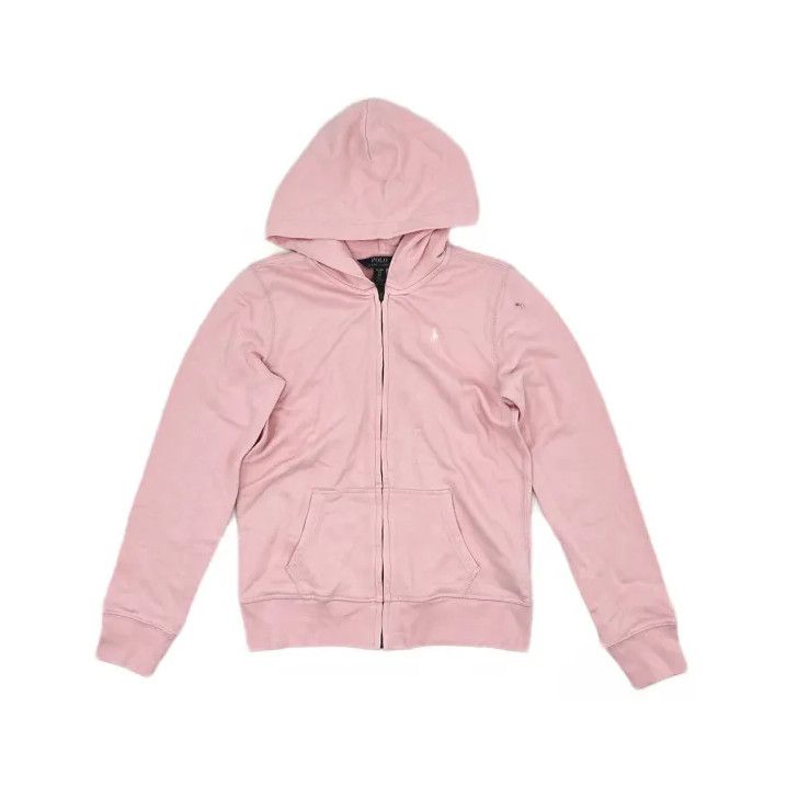 Polo Ralph Lauren Polo Ralph Lauren Solid Embroidered Logo Hooded Jacket Size US XL / EU 56 / 4 - 2 Thumbnail