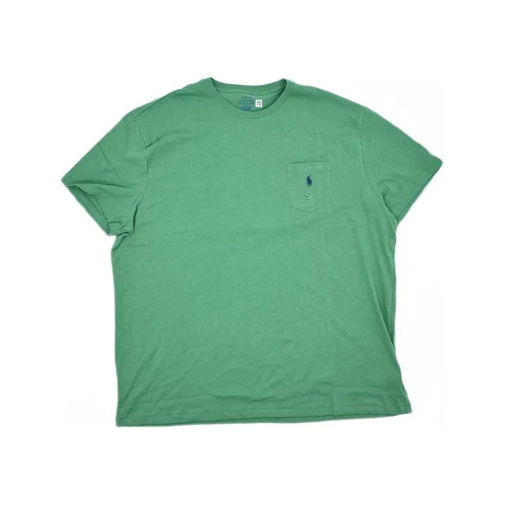 Polo Ralph Lauren Polo Ralph Lauren Solid Short-Sleeve T-Shirt Size US XXL / EU 58 / 5 - 2 Thumbnail